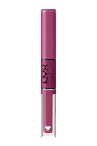 Rouge à lèvres vegan double embout brillant pigmenté 16 h Brillant Shine Loud - Hottie Hijacker - 2,5 g