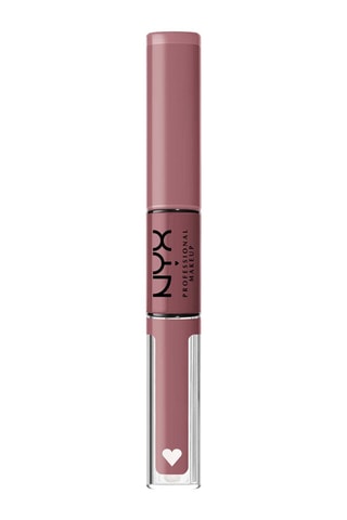 Rouge à lèvres vegan double embout brillant pigmenté 16 h Brillant Shine Loud - Overnight Hero - 2,5 g
