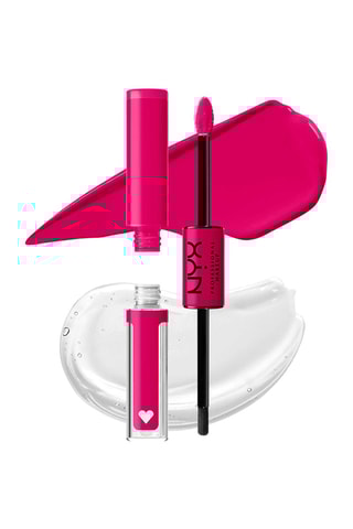 Rouge à lèvres vegan double embout brillant pigmenté 16 h Brillant Shine Loud - Lead Everything - 2,5 g