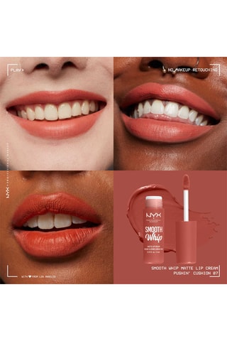 Rouge à lèvres crème vegan mat Smooth Whip Matte - Pushin' Cushion - 4 ml