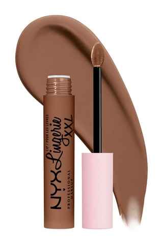 Rouge à lèvres liquide vegan mat 16 h Lingerie XXL - N°29 Hot Caramelo - 4 ml