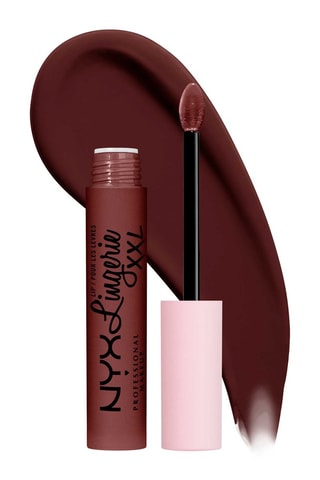 Rouge à lèvres liquide mat vegan 16 h Lingerie XXL - Deep Mesh - 4 ml