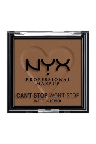 Poudre compacte matifiante vegane Can't Stop Won't Stop - N°09 Deep - 6 g