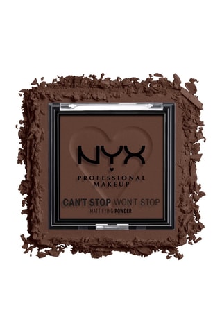 Poudre compacte matifiante vegane Can't Stop Won't Stop - N°10 Rich - 6 g