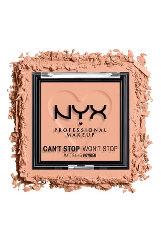 Poudre compacte matifiante Can't Stop Won't Stop - Brightening Peach - 6 g