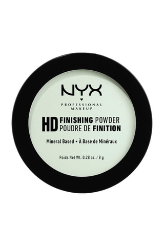 Poudre minérale de finition compacte vegan HD Finishing powder - Mint Green - 8 g