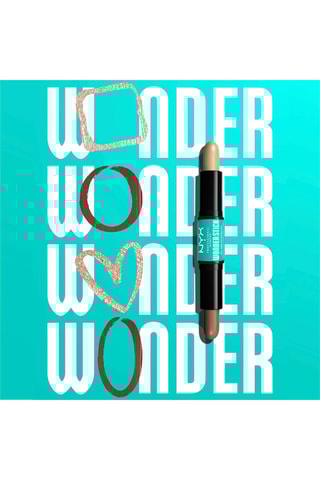 Stick contouring vegan double embout Highlighter Wonderstick - Medium - 8 g