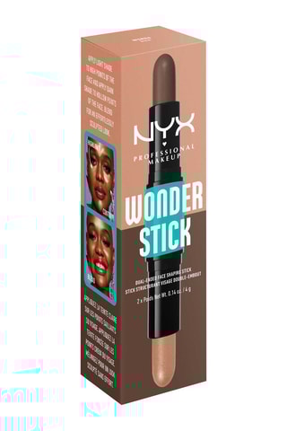 Stick contouring vegan double embout Highlighter Wonderstick - Rich - 8 g