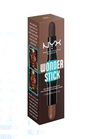 Stick duo structurant vegan contouring Wonder Stick - Deep Rich - 2 x 4 g