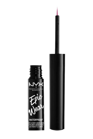 Eyeliner liquide métallique waterproof yeux et corps - Fuchsia - 3,5 ml