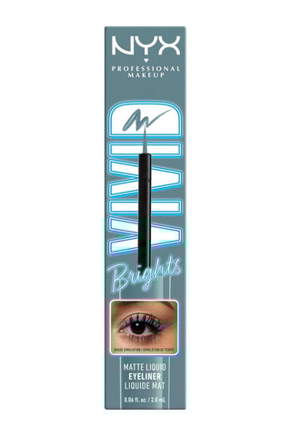 Eyeliner liquide mat Vivid Brights - Cyan Simp - 2 ml