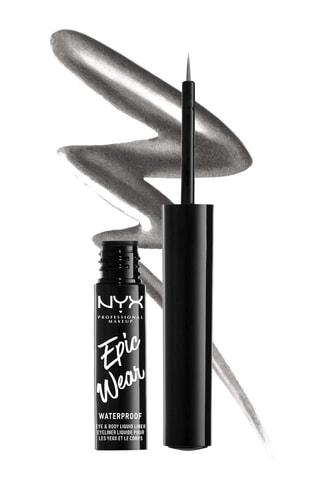 Eyeliner liquide mat waterproof 36 h Epic Wear - Gunmetal - Yeux et corps - 3,5 ml