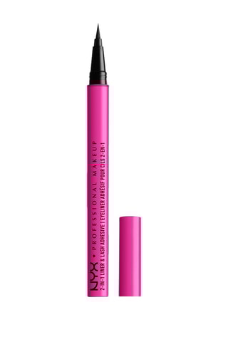 Feutre eyeliner et adhésif waterproof cils 2 en 1 Jumbo Lash - Black - 1 ml