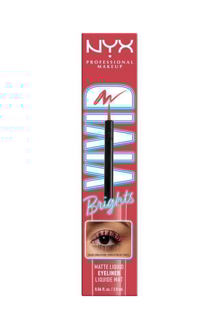 Eyeliner liquide pigmenté mat Vivid Brights - On Red - 2 ml