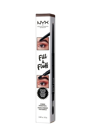 Crayon à sourcils double embout Fill & Fluff - Chocolate - 0,2 g