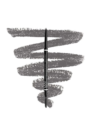 Crayon ultra-fin sourcils vegan à double embout - Grey - 0,09 g