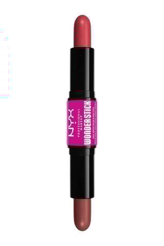 Stick blush crème vegan à double embout Wonder Stick - Coral & Deep Peach - 2 x 4 g