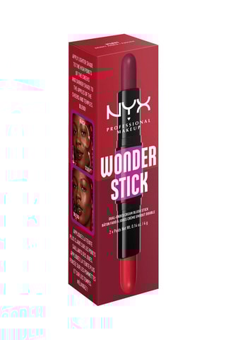 Stick blush crème vegan à double embout Wonder Stick - Bright Amber + Fuschia - 2 x 4 g