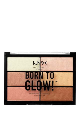 Palette vegan 6 enlumineurs poudres compactes Born to Glow - N°01 - 4,8 g