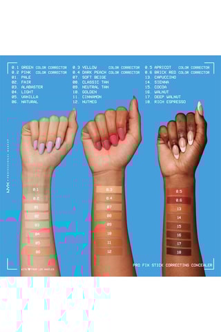 Anti-cernes et correcteur Pro fix stick - Nude - 1,6 g