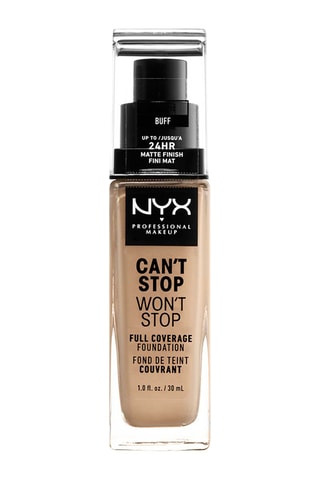 Fond de teint mat vegan liquide 24 h Can't stop Won't stop - Buff - 30 ml