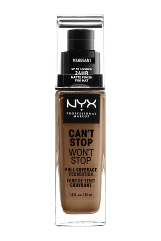 Fond de teint mat vegan liquide 24 h Can't stop Won't stop - Mahogany - 30 ml