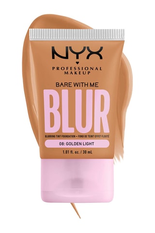 Fond de teint liquide vegan fini flouté 12 h Bare With Me Blur - N°08 Golden Light - 30 ml
