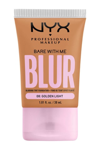 Fond de teint liquide vegan fini flouté 12 h Bare With Me Blur - N°08 Golden Light - 30 ml