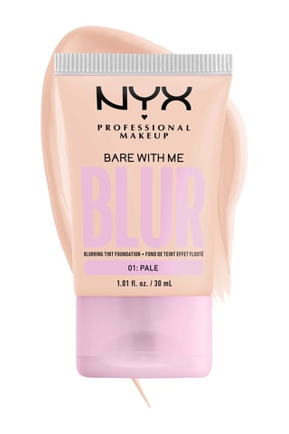 Fond de teint liquide vegan fini flouté 12 h Bare With Me Blur - N°01 Pale - 30 ml