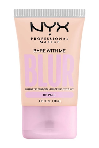 Fond de teint liquide vegan fini flouté 12 h Bare With Me Blur - N°01 Pale - 30 ml