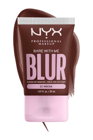 Fond de teint liquide vegan fini flouté 12 h Bare With Me Blur - N°22 Mocha - 30 ml