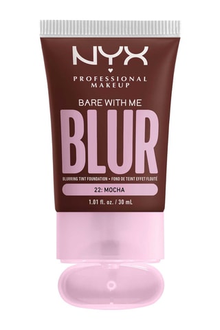 Fond de teint liquide vegan fini flouté 12 h Bare With Me Blur - N°22 Mocha - 30 ml