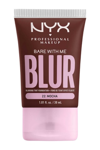 Fond de teint liquide vegan fini flouté 12 h Bare With Me Blur - N°22 Mocha - 30 ml