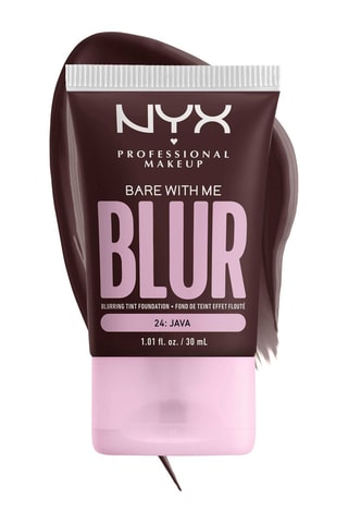 Fond de teint liquide vegan fini flouté 12 h Bare With Me Blur - N°24 Java - 30 ml