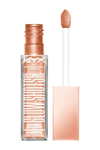 Fard à paupières liquide et illuminateur 12 h Ultimate Glow Shots - Highkey lychee - 7,5 ml