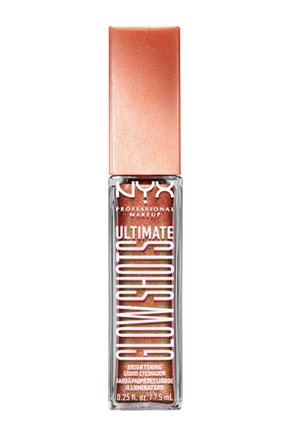 Fard à paupières liquide vegan 12h Ultimate Glow Shots - Clementine Fine - 7,5 ml