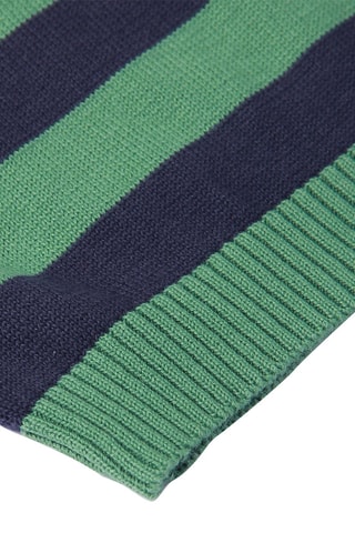 Trui Marineblauw en Groen