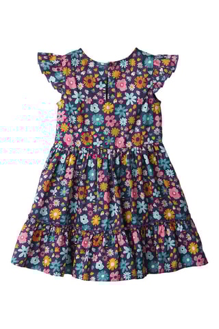 Jurk Marineblauw en Roze
