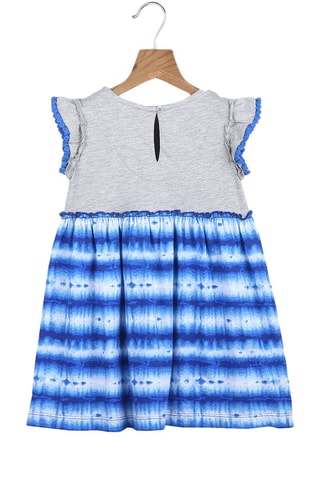 Jurk Grijs en Blauw