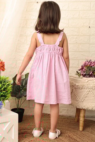 Jurk Roze en Blauw