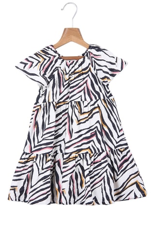 Jurk Wit en Zwart