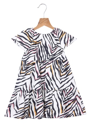 Jurk Wit en Zwart