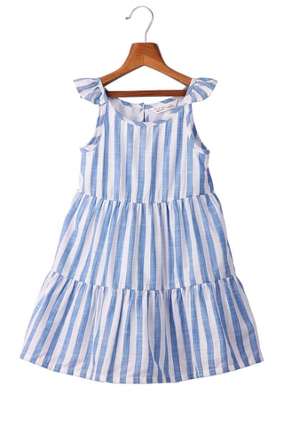 Jurk Wit en Blauw