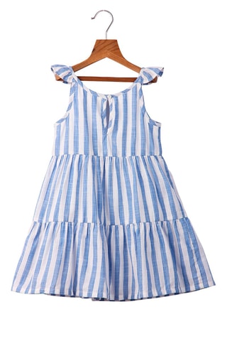 Jurk Wit en Blauw