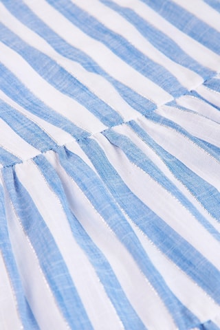 Jurk Wit en Blauw