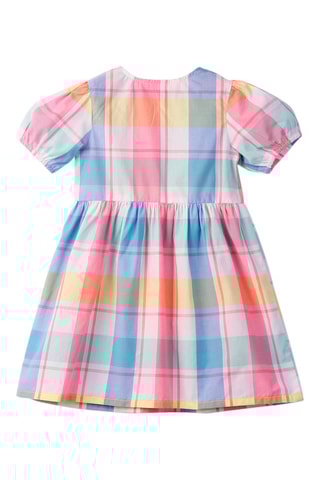 Jurk Hemelsblauw en Roze