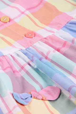 Jurk Hemelsblauw en Roze