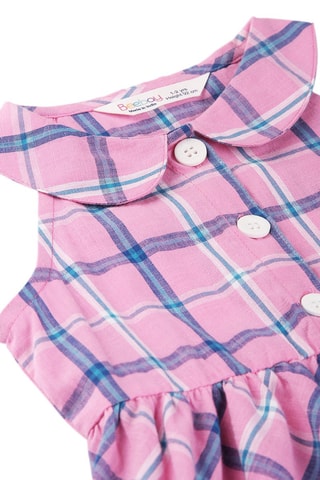 Jurk Roze en Blauw