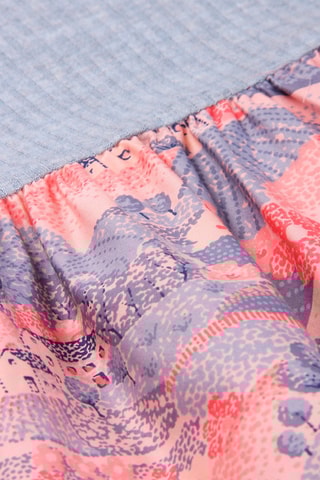 Jurk Roze en Blauw