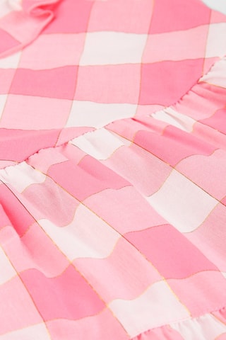 Jurk Roze en Wit